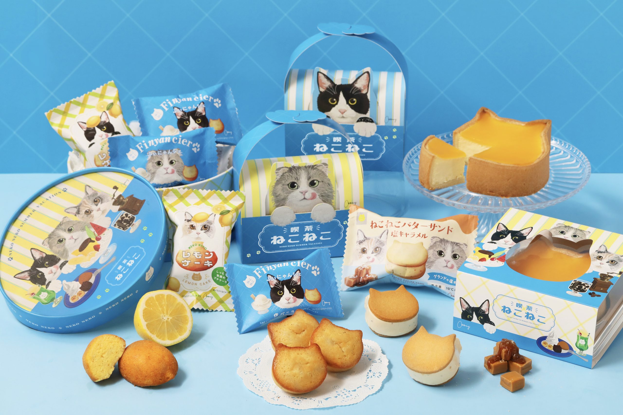 ねこねこチーズケーキ